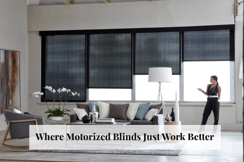 Where Motorized Blinds Just Work Better