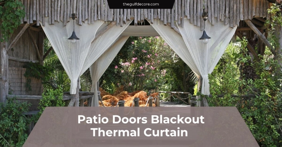 Patio Doors Blackout Thermal Curtain 
